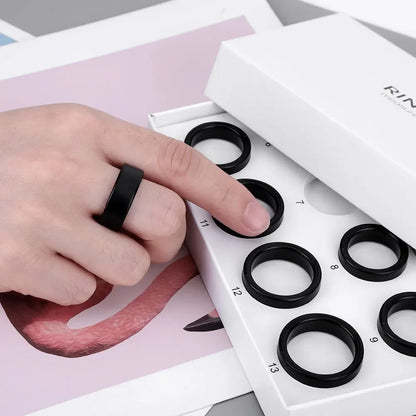 Smart Ring Sizing Kit Ring Measurement Tool 8 Sample Ring Used to Measure the Size 6-13 Smart Ring Ring Sizing Kit Sizes 6 to 13